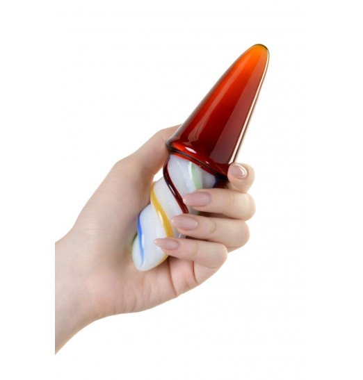 Коническая стеклянная анальная втулка Sexus Glass - 16 см. Коническая стеклянная анальная втулка Sexus Glass - 16 см.