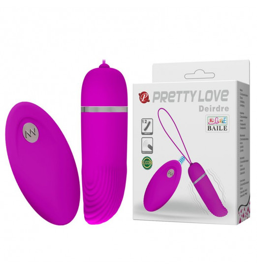 Лиловая вибропуля Deirdre с пультом ДУ Лиловая вибропуля Deirdre с пультом ДУ
