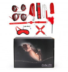 Красно-черный игровой комплект БДСМ