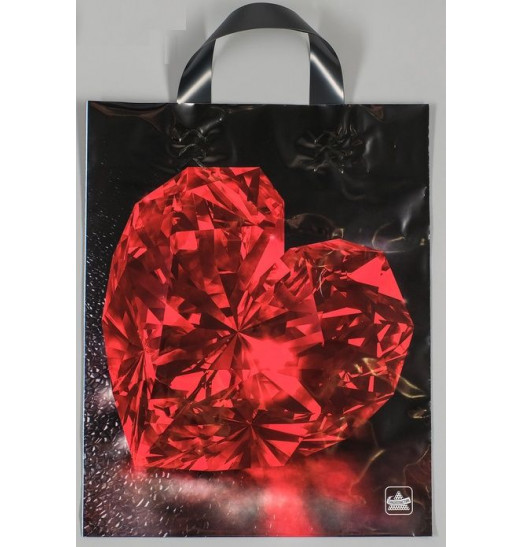 Полиэтиленовый пакет  Рубин  - 35 х 28 см.