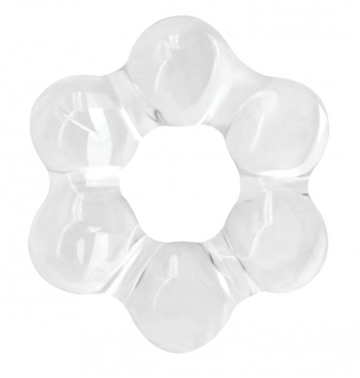 Прозрачное эрекционное кольцо Spinner Ring