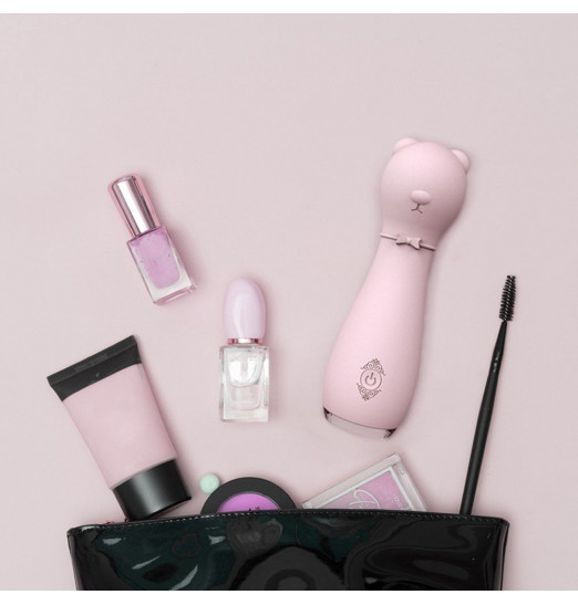 Нежно-розовый вибромассажер BONNE Нежно-розовый вибромассажер BONNE