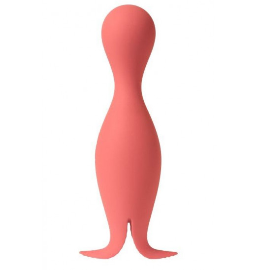 Коралловый раздвоенный вибромассажер Siren для клиторального массажа Коралловый раздвоенный вибромассажер Siren для клиторального массажа