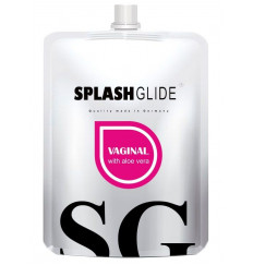 Ухаживающий лубрикант на водной основе Splashglide Vaginal With Aloe Vera - 100 мл.