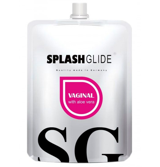 Ухаживающий лубрикант на водной основе Splashglide Vaginal With Aloe Vera - 100 мл.