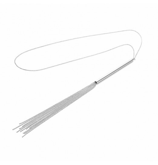 Серебристое украшение в виде плети MAGNIFIQUE NECKLACE WHIP