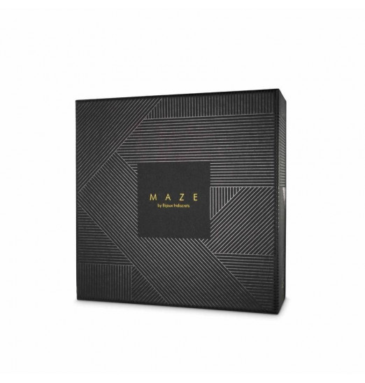 Чёрная упряжь с крестом на спинке MAZE X HARNESS