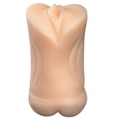 Телесный двухсторонний мастурбатор STROKER №6