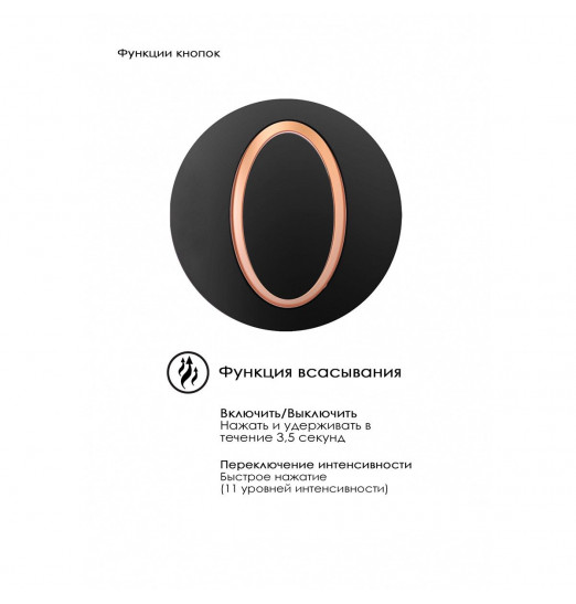 Черный клиторальный вакуум-волновой массажер Irresistible Seductive Черный клиторальный вакуум-волновой массажер Irresistible Seductive