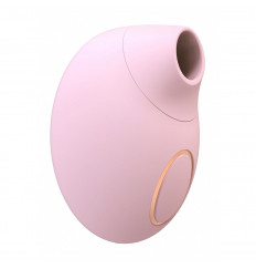 Розовый клиторальный вакуум-волновой массажер Irresistible Seductive