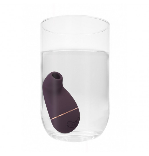 Фиолетовый клиторальный вакуум-волновой массажер Irresistible Kissable Фиолетовый клиторальный вакуум-волновой массажер Irresistible Kissable