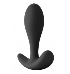 Черная анальная пробка для ношения Pillager I - 10,2 см.