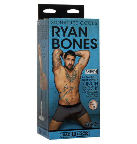 Телесный фаллоимитатор Ryan Bones 7  ULTRASKYN Cock - 18,4 см.