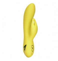 Желтый вибратор-кролик Venice Vixen