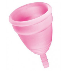 Розовая менструальная чаша Yoba Nature Coupe - размер S