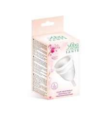 Белая менструальная чаша Yoba Nature Coupe - размер L