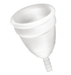 Белая менструальная чаша Yoba Nature Coupe - размер L