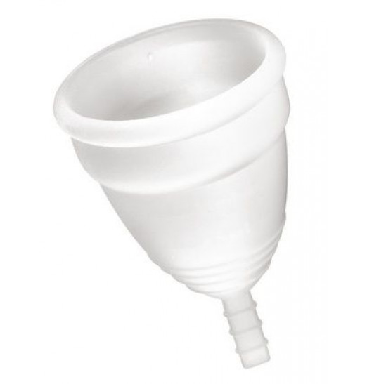 Белая менструальная чаша Yoba Nature Coupe - размер L