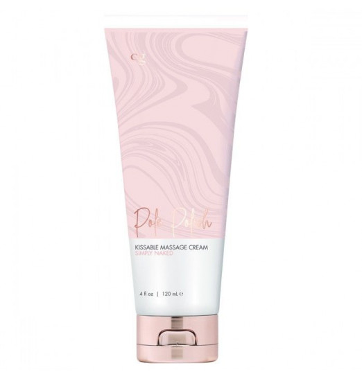 Съедобный массажный крем для поцелуев CG Simply Naked - 120 мл.