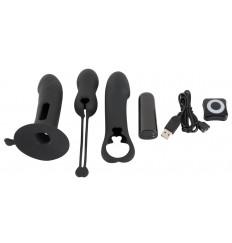 Вибропуля со сменными насадками Vibro-bullet with Remote Control