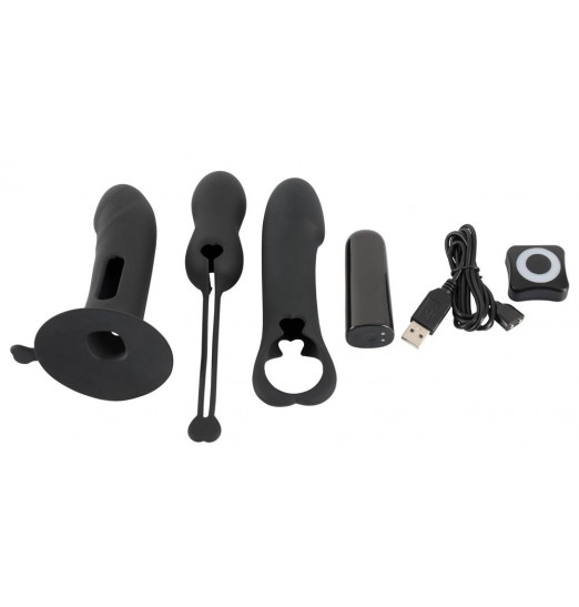 Вибропуля со сменными насадками Vibro-bullet with Remote Control