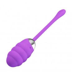 Фиолетовое перезаряжаемое виброяйцо Franklin