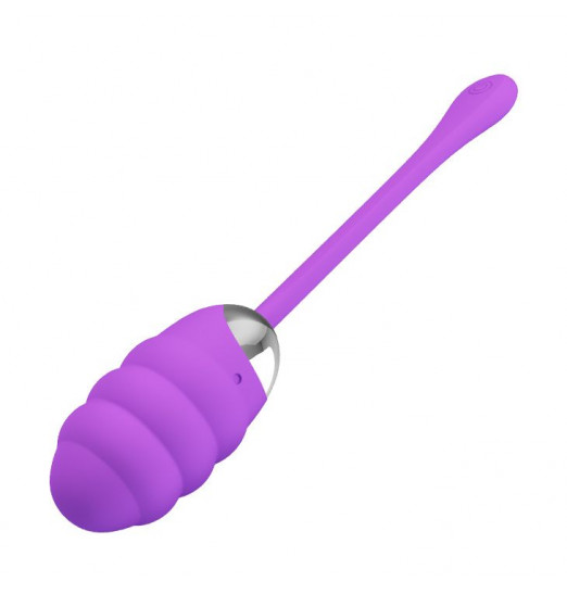 Фиолетовое перезаряжаемое виброяйцо Franklin