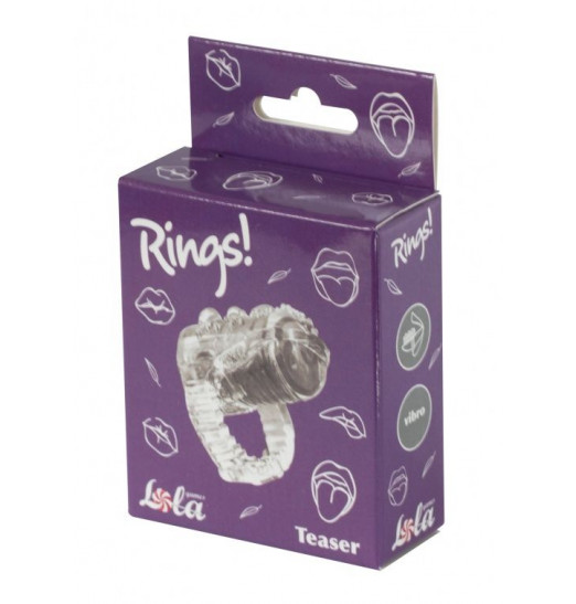 Прозрачная насадка на язык Rings Teaser Прозрачная насадка на язык Rings Teaser