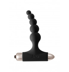 Черная анальная вибропробка New Edition Splendor - 12,1 см.