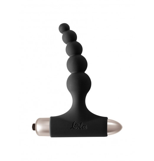 Черная анальная вибропробка New Edition Splendor - 12,1 см.