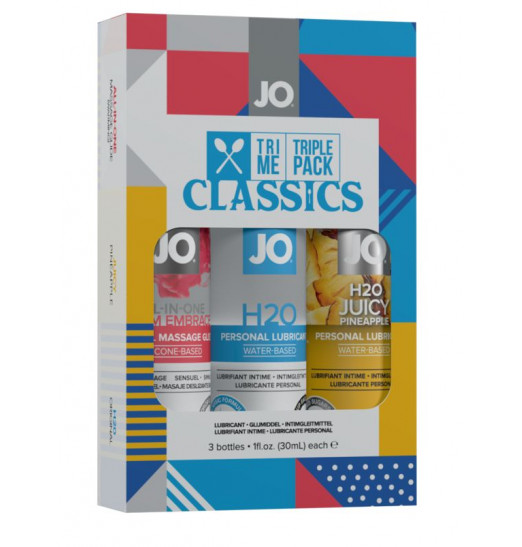 Подарочный набор лубрикантов Tri-Me Triple Pack Classics