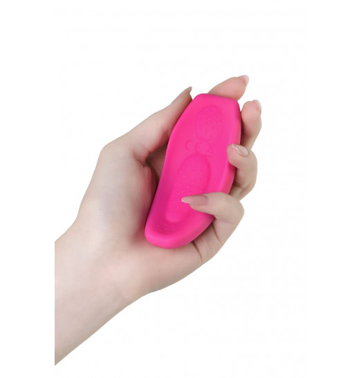 Розовый вибратор FLIRTY для ношения в трусиках