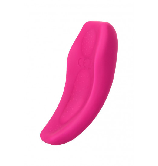 Розовый вибратор FLIRTY для ношения в трусиках