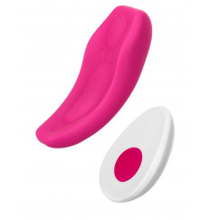 Розовый вибратор FLIRTY для ношения в трусиках