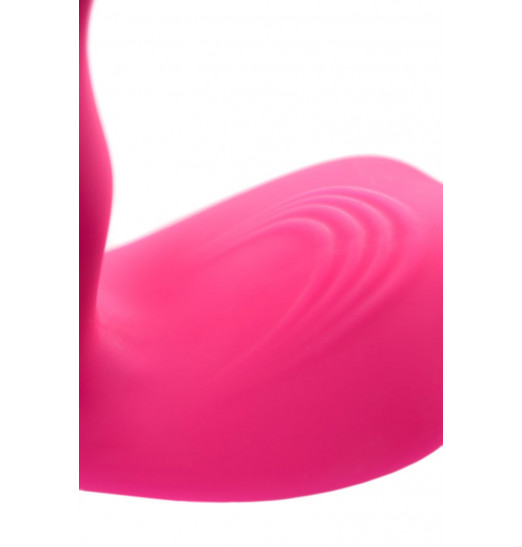 Розовый вибромассажер с голосовым управлением Tilly