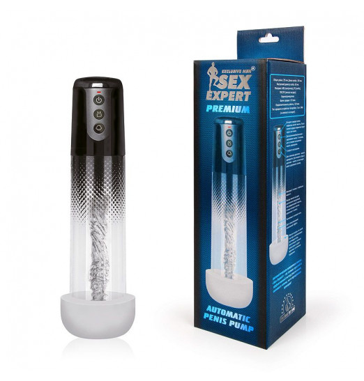 Автоматическая вакуумная помпа Sex Expert