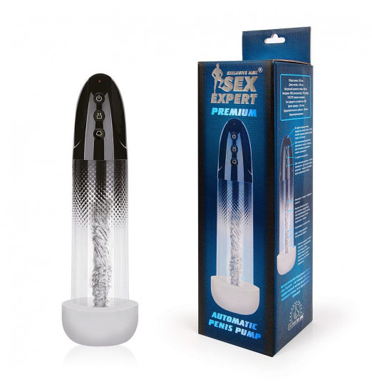 Автоматическая перезаряжаемая вакуумная помпа Sex Expert