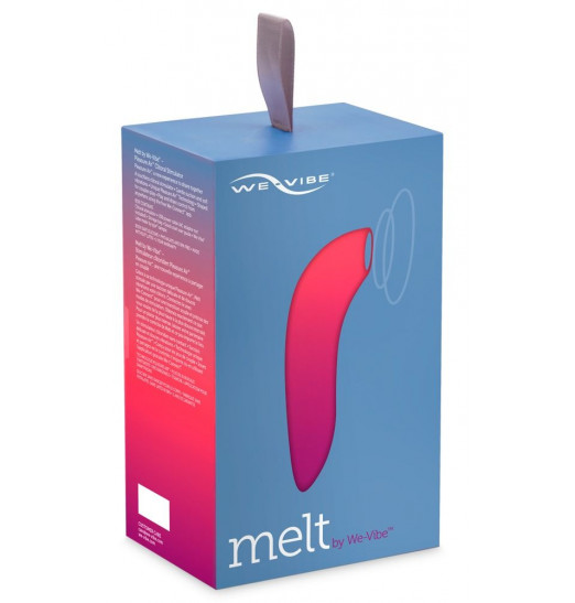 Розовый вакуум-волновой стимулятор клитора We-Vibe Melt