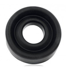 Чёрная силиконовая насадка на помпу размера M