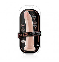 Телесный фаллоимитатор 8.5 Inch Silicone Dildo - 21,6 см.
