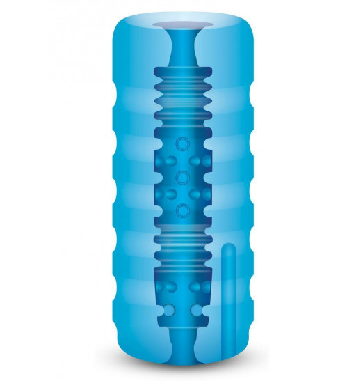 Голубой мастурбатор с вибрацией Zolo Backdoor Squeezable Vibrating Stroker Голубой мастурбатор с вибрацией Zolo Backdoor Squeezable Vibrating Stroker