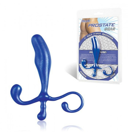 Синий массажер простаты 5 Male P-Spot Синий массажер простаты 5 Male P-Spot