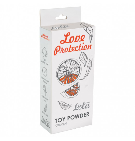 Пудра для игрушек с ароматом апельсина Orange - 30 гр.