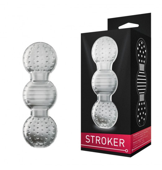 Прозрачный мастурбатор STROKER №4 Прозрачный мастурбатор STROKER №4