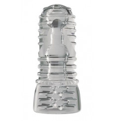 Прозрачный двусторонний мастурбатор STROKER №3