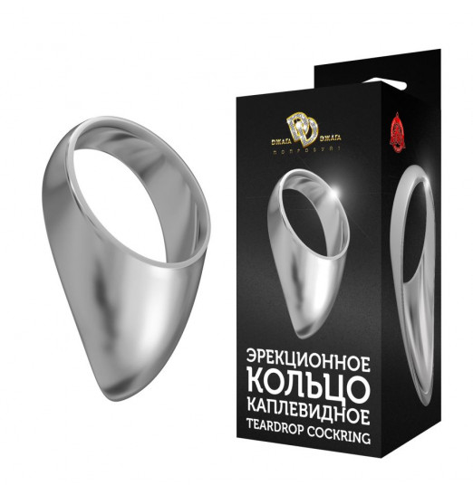 Среднее каплевидное эрекционное кольцо TEARDROP COCKRING