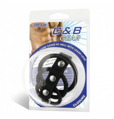 Набор из 3 силиконовых колец с ремешком и креплением для поводка