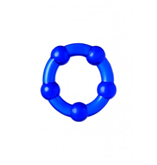Набор из 3 синих силиконовых эрекционных колец разного размера
