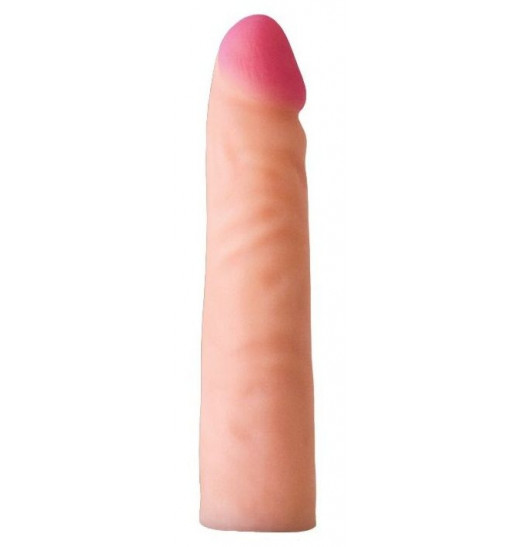 Телесная насадка на Harness с коннектором GREEN LINE - 17,5 см. Телесная насадка на Harness с коннектором GREEN LINE - 17,5 см.