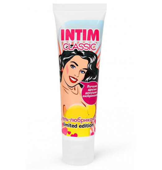 Гель-лубрикант на водной основе INTIM CLASSIC Limited Edition - 50 гр.